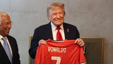 Cristiano Ronaldo envía mensaje de paz con un regalo especial a Donald Trump