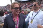 Axl Rose fue el invitado de honor en el Gran Premio de Hungría