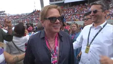 Axl Rose fue el invitado de honor en el Gran Premio de Hungría