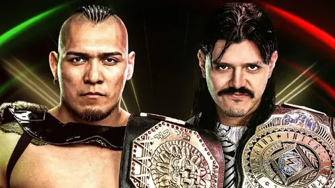 ¡Oficial! Dominik Mysterio vs El Hijo Del Vikingo por el Megacampeonato en Worlds Collide