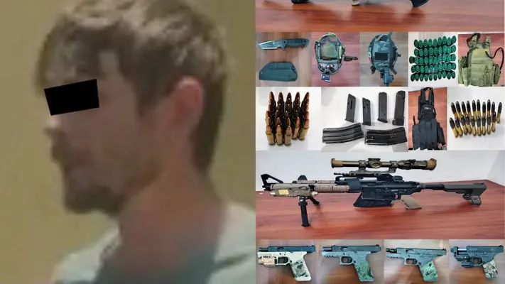Detienen a estadounidense ‘armado hasta los dientes’ en el Edomex
