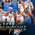 Los máximos ganadores en la historia de la NBA: Oklahoma City Thunder es Campeón