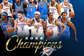 Los máximos ganadores en la historia de la NBA: Oklahoma City Thunder es Campeón