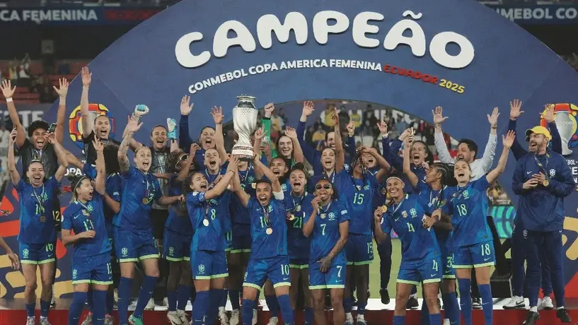 ¡Jogo bonito! Brasil obtiene de manera agónica su novena Copa América Femenina