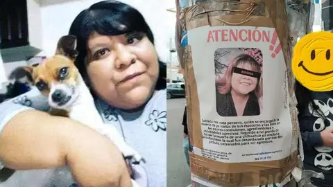 Acusan a la influencer AimeP3 de maltrato animal; protestan afuera de su casa