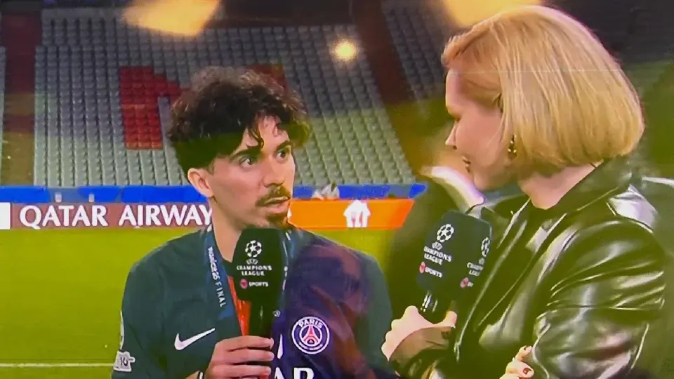 ¿Vitinha se enamoró de Miroslava? Redes explotan con foto del astro del PSG y la presentadora mexicana