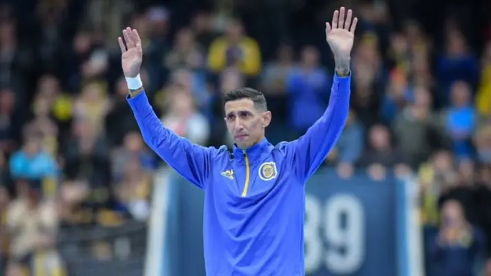 Ángel Di Maria se queja tras salir lesionado en su regreso a Rosario Central: "Siempre igual, es así el futbol argentino"