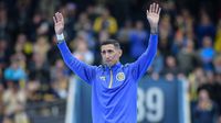 Ángel Di Maria se queja tras salir lesionado en su regreso a Rosario Central: "Siempre igual, es así el futbol argentino"