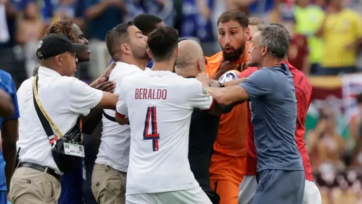 Luis Enrique aclara el incidente tras la final del Mundial de Clubes: "Quería evitar la situación"