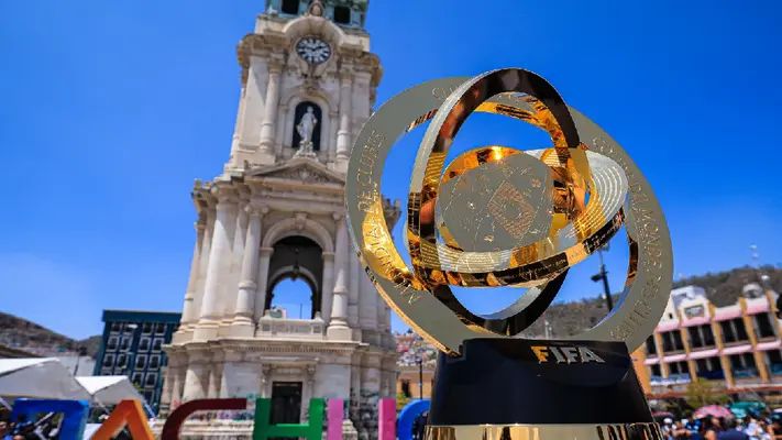 Trofeo del Mundial de Clubes visitó Pachuca