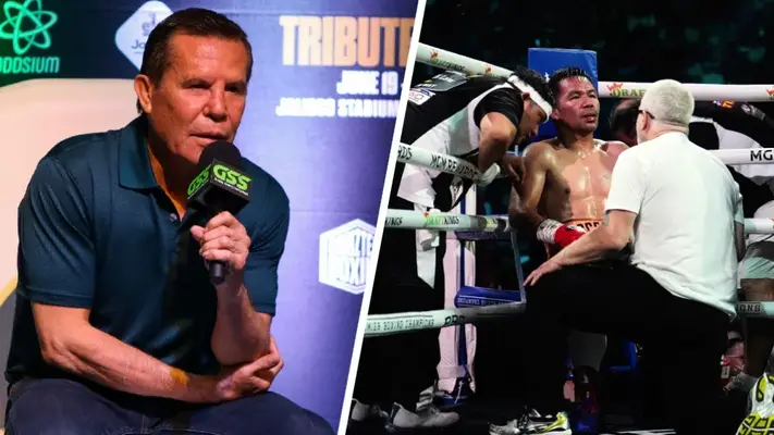 Julio César Chávez critica la pelea de regreso de Manny Pacquiao: "Yo lo vi perder"