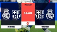 LaLiga 2025-26: conoce las fechas de los Clásicos en España