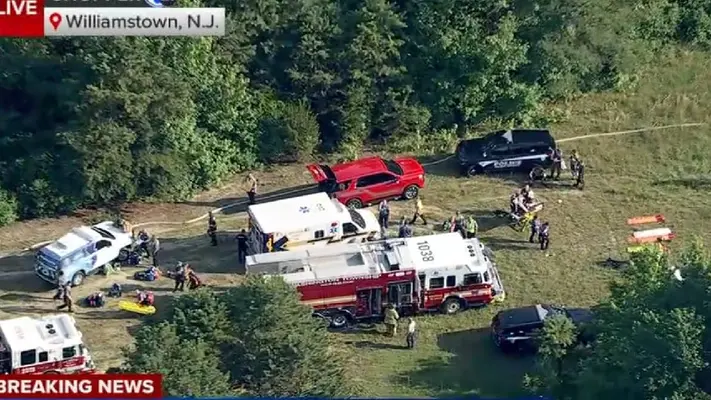 Tragedia aérea en EU: Avioneta con 15 personas se estrella en Nueva Jersey