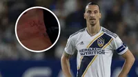 Zlatan Ibrahimovic se somete a tratamiento para borrar su tatuaje icónico