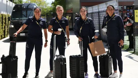 Katia Itzel García se convirtió en la primera mujer en arbitrar un partido de Copa Oro varonil