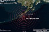 Sismo de 7.3 sacude Alaska: emiten alerta de tsunami en la costa del Pacífico
