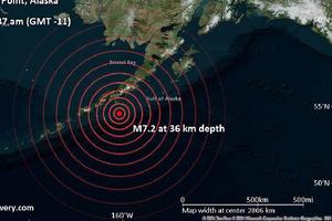 Sismo de 7.3 sacude Alaska: emiten alerta de tsunami en la costa del Pacífico