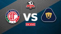 Toluca vs Pumas EN VIVO Liga MX Jornada 5 Apertura 2025