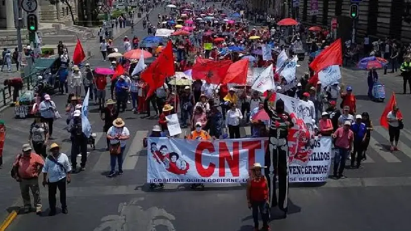 CDMX: CNTE anuncia bloqueos hoy lunes 26 de mayo; estos son los puntos afectados