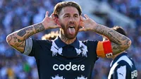 Sergio Ramos 'pelea' con sus compañeros en el entrenamiento previo a enfrentar a River Plate