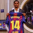 Marcus Rashford usará el número 14 en Barcelona en honor a su ídolo: Thierry Henry