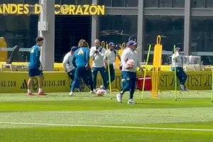 Allan Saint-Maximin tuvo su primer entrenamiento con América