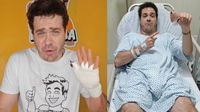 Jimmy de 'Pongámoslo a Prueba' sufre accidente con producto y termina en el hospital