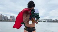 David Olvera, nadador mexicano, logra récord mundial en aguas abiertas