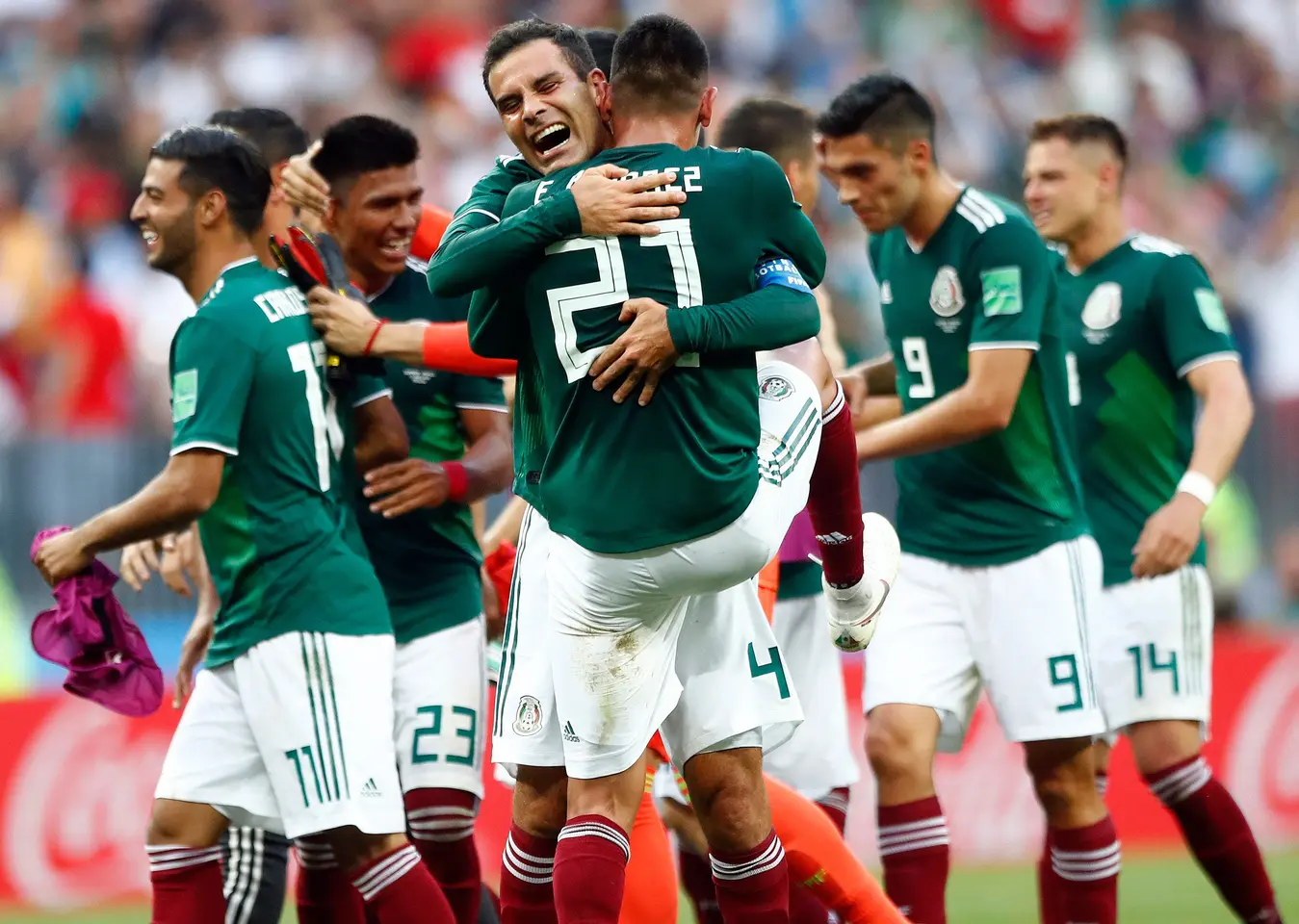 Victoria de México a Alemania en el mundial de Rusia 2018 | X:@fifaworldcup