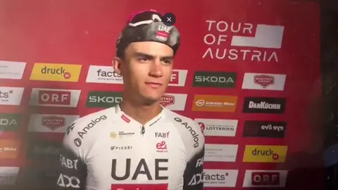 Isaac del Toro se siente orgullos tras coronarse en la Vuelta de Austria