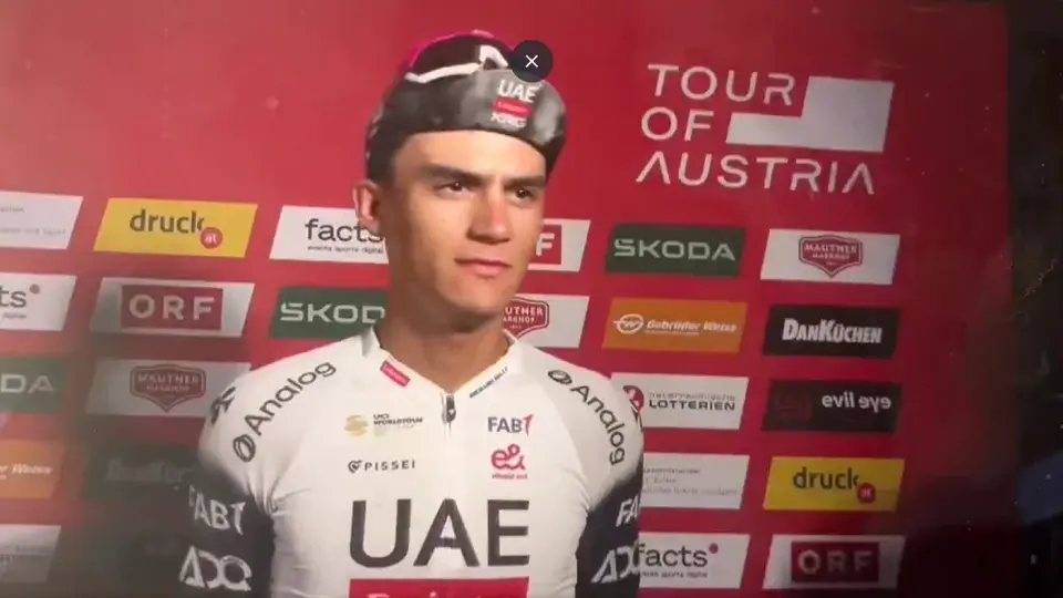Isaac del Toro se siente orgullos tras coronarse en la Vuelta de Austria