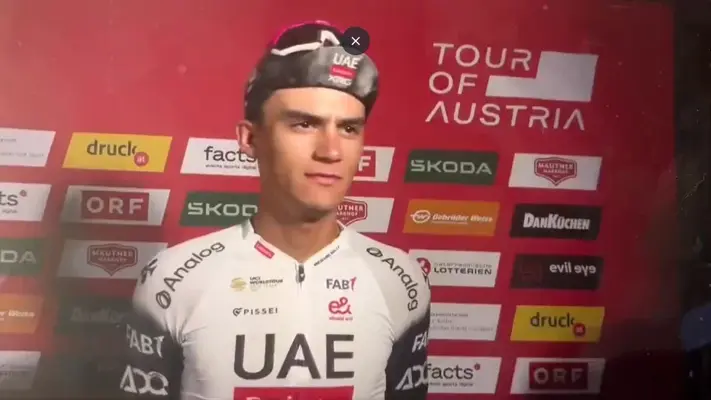 Isaac del Toro se siente orgullos tras coronarse en la Vuelta de Austria