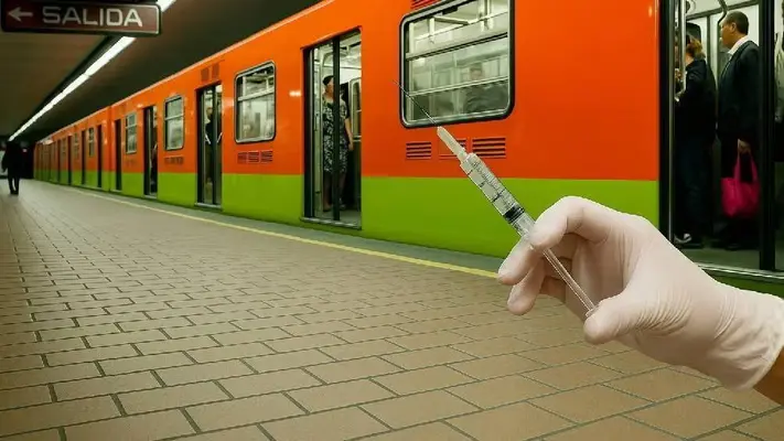 IMSS ofrece atención inmediata a víctimas de pinchazos en el Metro
