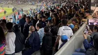 ¡Otra vez no! Se registró un nuevo altercado en las tribunas del Olímpico Universitario