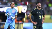 Keylor Navas se lució con una gran atajada sobre Raúl Jiménez en el duelo de Copa Oro