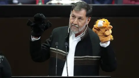 Fernández Noroña dice adiós a la presidencia del Senado: “Me lo llevo en el corazón”