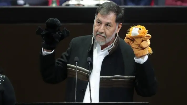 Fernández Noroña dice adiós a la presidencia del Senado: “Me lo llevo en el corazón”