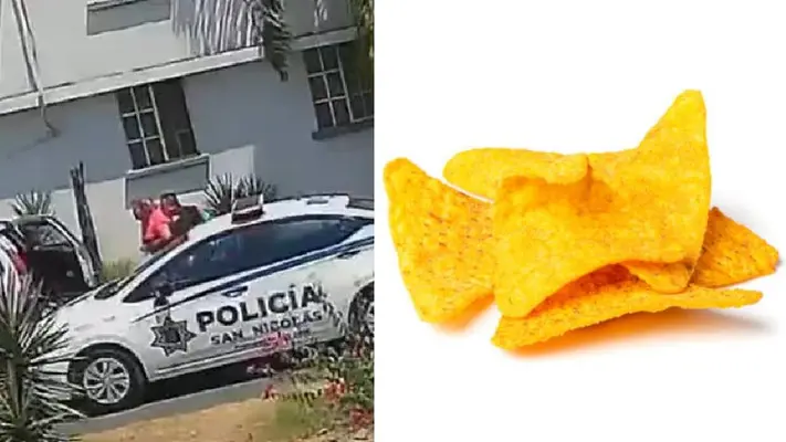 VIDEO: Policía salva la vida de mujer que se ahogaba por comer totopos