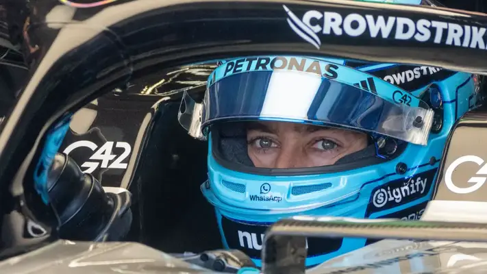 Russell sorprende a Verstappen y otra vez le gana la pole position en el GP de Canadá