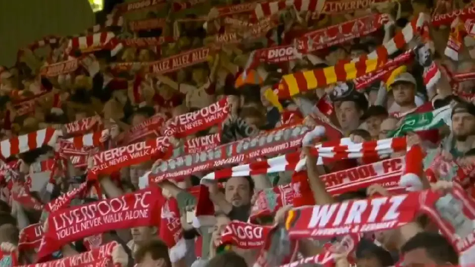 Liverpool rindió un emotivo homenaje a Diogo Jota en su regreso a Anfield