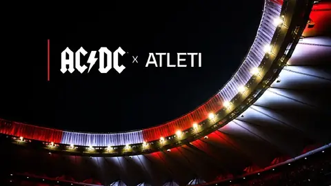 ¡Estruendo en el Metropolitano! AC/DC anuncia colaboración con Atlético de Madrid