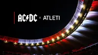 ¡Estruendo en el Metropolitano! AC/DC anuncia colaboración con Atlético de Madrid