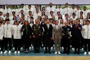 Marijose Alcalá y Rommel Pacheco confirman buena relación entre el COM y CONADE