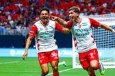 Necaxa se impone al Atlanta United con doblete de Badaloni en Leagues Cup