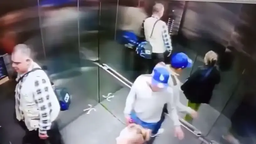 Revelan VIDEO de la caída del elevador en Mitikah