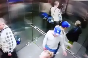 Revelan VIDEO de la caída del elevador en Mitikah