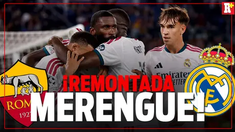 ¡Así, así, así gana el Madrid! Remontada histórica en Roma