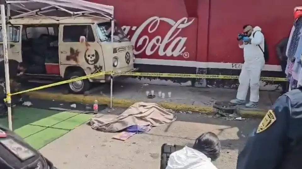 Una mujer de 60 años murió durante un ataque armado en el tianguis El Salado, al oriente de la CDMX. / RS