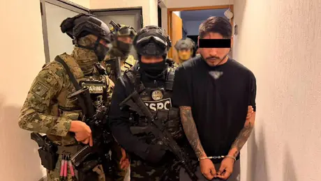 Capturan a "El Cromo", presunto líder del CJNG en Oaxaca