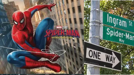 Spider-Man ya tiene su propia calle en Nueva York, así fue la ceremonia en su honor